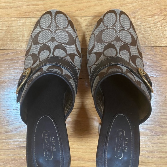 Coach Monogram Clogs - Picture 7 of 7
